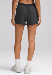Split-Hem High-Rise Running Short 3"