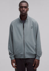 Relaxed-Fit Smooth Twill Track Jacket